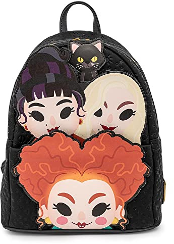 Loungefly Disney Hocus Pocus Sanderson Sisters Womens Double Strap Shoulder Bag Purse