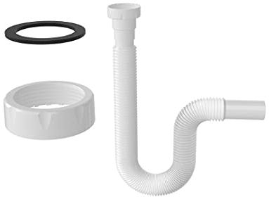 Geruchsverschluss Spüle Küche Waschtisch Siphon flexibel Sifon 1 1/4 32ø