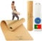 Yogamatte Kork rutschfest XXL 200 cm + Tasche Set, MADE IN Portugal: nachhaltig & schadstofffrei | Yoga Matte extra lang 2 m + weich, dick | Pilates Yoga Mat Gymnastikmatte Sportmatte Fitnessmatte