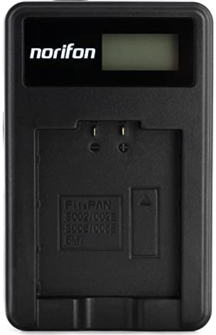 CGA-S002 LCD USB Charger for Panasonic Lumix DMC-FZ1, DMC-FZ10, DMC-FZ15, DMC-FZ18, DMC-FZ2, DMC-FZ20, DMC-FZ28, DMC-FZ3, DMC-FZ30, DMC-FZ35, DMC-FZ38, DMC-FZ4, DMC-FZ5 Camera and More