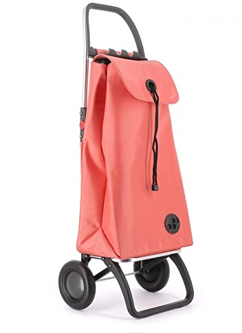 Klappbarer Einkaufstrolley Rolser I-Max MF 2 Räder - Coral