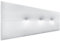 DHOME Cabecero de Polipiel o Tela AQUALINE Pro cabeceros Cabezal tapizado Cama Lujo (Polipiel Blanco, 135cm (Camas 120/135/140))
