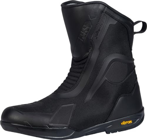 IXS Techno-Short-ST+ Stivali Moto (Black,41)