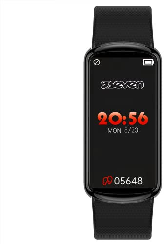 Seven S. P. A. Smartwatch Orologio Uomo Donna Ragazzi– Orologio Fitness Impermeabile IP68, Contapassi, Cardiofrequenzimetro, Monitor Sonno, Notifiche Chiamate e Chiamate, Dispositivo GPS