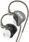 CCA CRA In Ear Monitor 10mm Diaphragm with 2Pin Detachable Cable Design, Clear Sound & Deep Bass Wired Earphone IEM 3.5mm Jack (Silver, without mic)