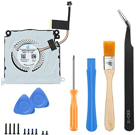 Newwyt Ersatz-CPU-Lüfter für Steam-Deck-Schraubendreher-Schraubensatz Öffnen des Pry-Bar-Bildschirms Zerlegen Lösen von Hitzeproblemen Legierung
