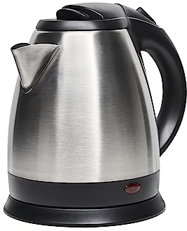 Corby Buckingham 1L Kettle in Brushed Steel - UK Plug