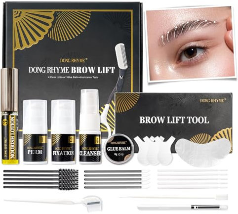 Augenbrauen-Laminierung Set, Augenbrauenlifting Brow Lift Kit Professionelle Semi-permanentes Brow Lifting der Augenbrauen Make-up der Augenbrauen Make-up