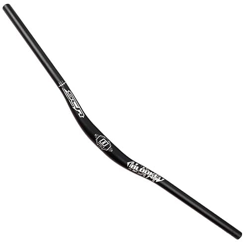 FukkeR MTB Lenker 31.8mm Mountainbike Riser Bars 800mm Extralanger Fahrradlenker Aluminiumlegierung Leichtgewicht 30mm Rise Für Downhill BMX DH XC AM FR (Color : Black, Size : 800mm)