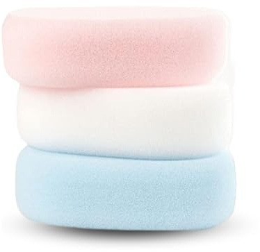 CR Snacking Luxury Bath Sponge Packs (Random Colours) 12 sponges (4 x 3 sponges) - for Adults | Bath Sponge Kids | | Shower Sponges for Men & Women