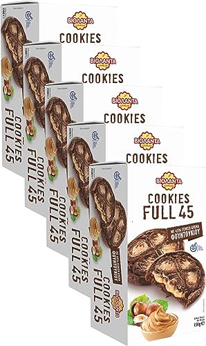 Cookies gefüllte Kekse mit 45% Haselnusscreme 750g aus Griechenland