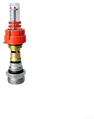 Regolatore del flussometro DN25, flussometro 0-5l/min per il collettore di riscaldamento dell'acqua a pavimento