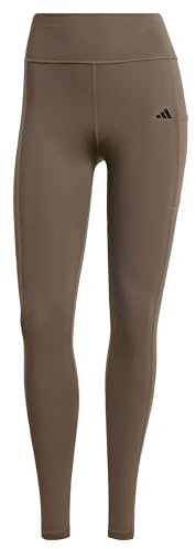 adidas Femme Optime Full-Length Leggings, Shadow Olive, XXL