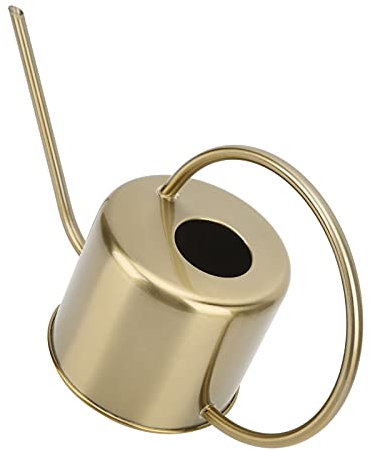 Arrosoir à long bec - Style rétro - Ne rouille pas - - En métal et laiton - Pour jardin, terrasse, abri de jardin