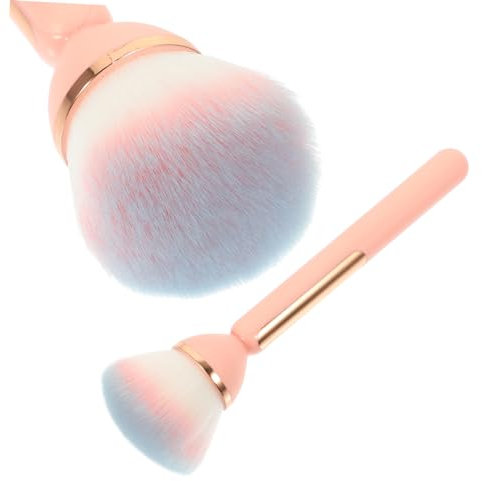 WOONEKY Kosmetik-puderpinsel Mit Ergonomischem Griff Makeup-werkzeug Für Lose Puder Und Blush Für Tägliche Anwendung Und Pflege Nägel