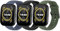 RenSheng 3 Piezas Correas Compatible con Amazfit Bip 5 Pulsera, 22MM Correa Deportiva de Silicona Suave y Transpirable Compatible con Amazfit Bip 6 Correas Intercambiable Pulseras