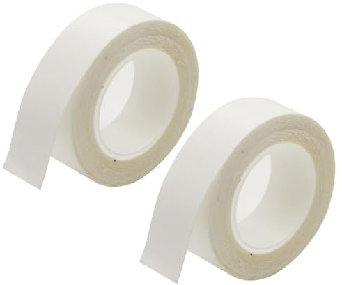 lokxmve 2 Rollen Fashion Tape Doppelseitig Transparent Body Tape Starke Doppelseitiges Klebeband Kleidung Ganztägige Klebestreifen Kleidung Haut Clothing Tape für Kleider Dessous Abendkleidung Blusen