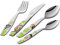 ZWILLING Dschungel Kinderbesteck Set, 4-teilig, mit bunten Tiermotiven, Für Kinder ab 3 Jahren, 18/10 Edelstahl [plastikfreie Verpackung], Jungle Bunt