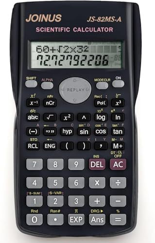 Scientific Calculator Two-Line Display Engineering Scientific Functional Portable Calculator with 240 Functions for Secondary School Students, Teachers, GCSE, A-Level Calculator