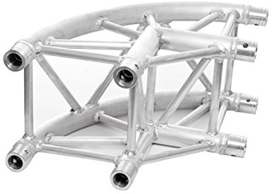 Global Truss F34 2-Weg Ecke C21 90° abg. abgerundet, F34C21-R500