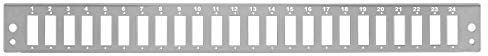 Logilink Die Frontblenden passen LWL Spleißboxen und sind mit 24 Ports ausgestattet