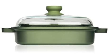 Risoli VaporGrill 26x26 Dr. Green® Extra Induction con coperchio Made in Italy