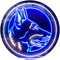 German Shepherd Dog Illuminated Dual Color LED Barlicht Neonlicht Lichtwerbung Neon Sign Weiß & Blau 300 x 210mm st6s32-i0668-wb