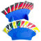 SANKESONG 2 Stück Kartenhalter Kinder, Spielkartenhalter Kinder, Freisprech Kartenständer Spielkarten Aufbewahru, Kartenhalter Spielkarten, 21,5 × 10 cm