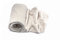 Minkee Strickstoff glattes Muster 50x160 cm (Sahne)