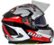 BHR Casco Integrale Moto con Doppia Visiera 813 RACE | Casco Moto Integrale Omologato ECE con Visiera Parasole | Casco Moto Uomo/Donna | SPIDER GREY | XL