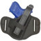 5-56.de AK02 Nylon Gürtel Holster für Glock 26 schwarz
