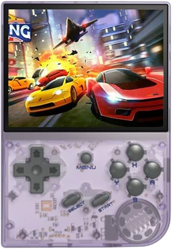 RG35XX Console di gioco portatile, schermo IPS da 3,5 pollici Sistema Linux Console per videogiochi retrò, scheda TF integrata 64G+128G 8000+ giochi classici, supporto uscita TV HDMI