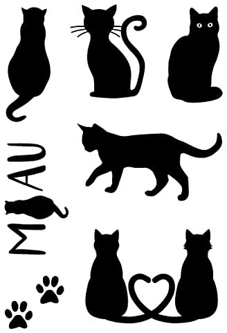 Clear Stamps Katzen