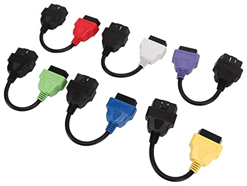 6 Stück OBD2 für Multi-ECUScan Adapterkabel, OBD2-Diagnose ECU Scan Tool Kabel, Ersatz für FIAT, Lancia