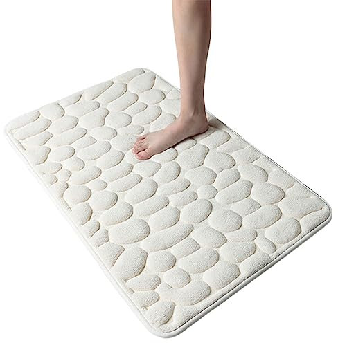 Tapis de bain en mousse à mémoire de forme, antidérapant, extra absorbant, séchage rapide, tapis de sol pour salle de bain, entrée, entrée