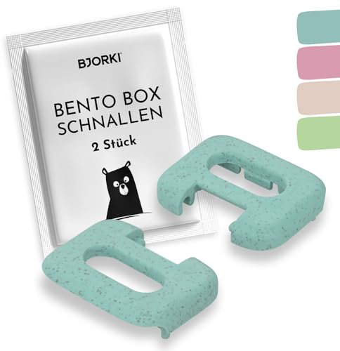 BJORKI - Ersatzschnallen für Bento Box (Pastell Blau)