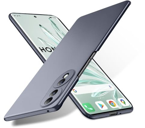 Bastmei Case for Honor 70 5G, Ultralight Ultra Thin Scratch-Resistant Non-Slip Camera Protection Matte Texture Hard PC Mobile Phone Case Cover for Honor 70 5G (Grey)