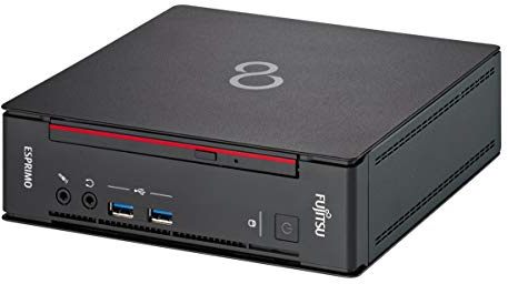 Fujitsu Esprimo Q558 - Disco rigido Intel Six Core i5 9400T da 256 GB, memoria SSD da 8 GB, Windows 11 Pro, incluso W-LAN e Bluetooth Desktop Computer Mini PC (ricondizionato)