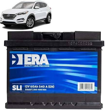 Batteria 60Ah per Hyundai Tucson II 1.6 T-GDi benzina 2017+