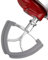 HOMGEN Flex Edge Beater for KitchenAid Mixer, Stainless Steel Flat Beater Attachment for 4.5/5 QT Tilt-Head Kitchenaid Stand Mixer Replacement Beater Paddle Accessories with Hook