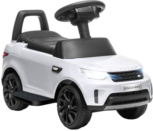 AIYAPLAY Kinder Elektroauto 6V Kinderauto mit Rutschmodus, Musik, Kinderfahrzeug mit Hupe, Scheinwerfer, Elektrofahrzeug für 1,5-5 Jahre Kinder, Weiß