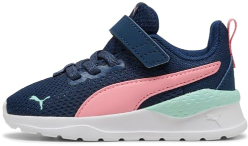 PUMA Unisex Baby ANZARUN LITE AC INF Sneaker, Persian Blue-PINKSCAPE-Mint MELT, 21.5 EU