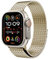 LULULOOK Milanese - Cinturino per Apple Watch Ultra 2/1, 49 mm, 46 mm, 45 mm, 44 mm, 42 mm, magnetico, in acciaio inox 630, in metallo, per iWatch Series 10, 9, 8, 7, 6, SE 5, 4, 3, 2, 1, uomo e donna