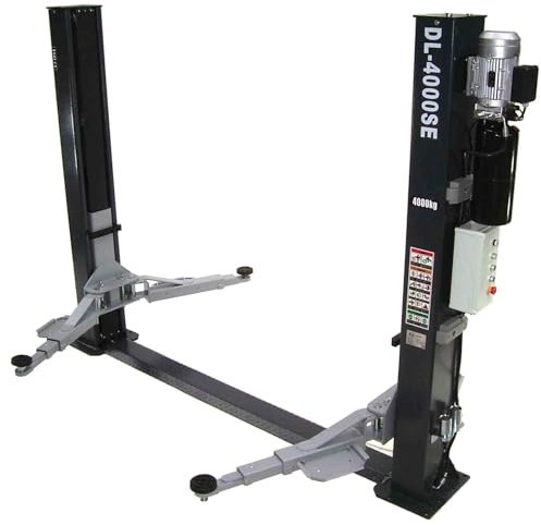 Generisch Garagen Säulen Hebebühne 4000kg 2-Säulenhebebühne Autohebebühne 4t hydraul 06308 AWZ