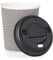 8oz Triple Wall Disposable Coffee Cups with Lids – Pack of 100 – Compostable, Leak-Proof & Insulated – Food Certified Hot Drink Takeaway Cups – Eco-Friendly Paper Cups