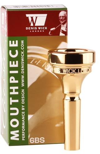 DENIS WICK Mundstück Posaune Classic vergoldet 6BS (ADW 48806BS)