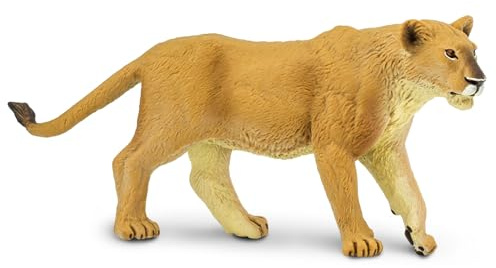 Safari Ltd. Lioness Figurine - Realistic 6 Wildlife Figure - Educational Toy for Boys, Girls, and Kids Ages 3+