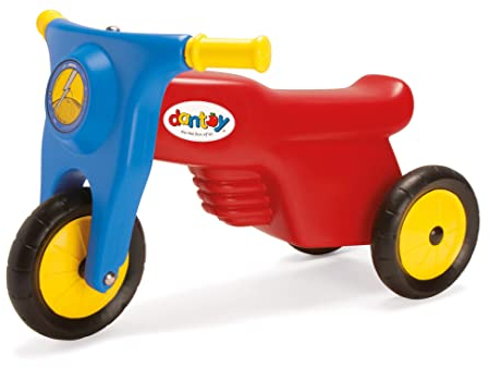 Dantoy - Klassiker - Mehrfarbig - Racer kinderfahrzeug - Laufrad ab 3 Jahre - Balance Bike - Motorisiertes Spielzeug - Kinder Scooter mit 3 Räder - Nordische Umweltzeichen - Produziert in Dänemark
