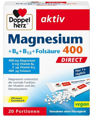 Doppelherz Magnesium+B Vitamine Direct Pellets