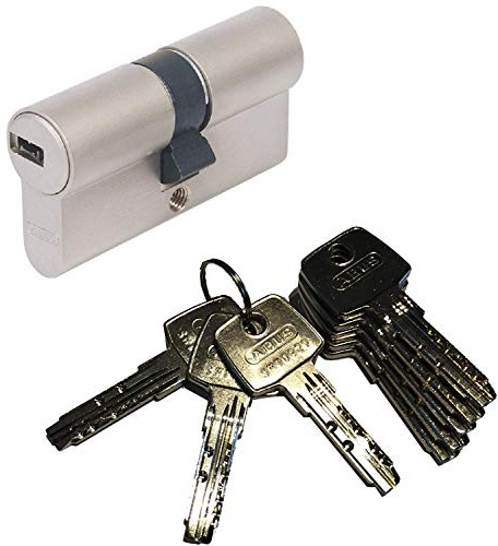 ABUS EC550 Profil-Doppelzylinder Länge (a/b) 35/45mm (c=80mm) mit 8 Schlüssel